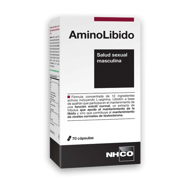 8470002113893 Nhco - AminoLibido - Male Sexual Health - 70 Capsules - Image 1