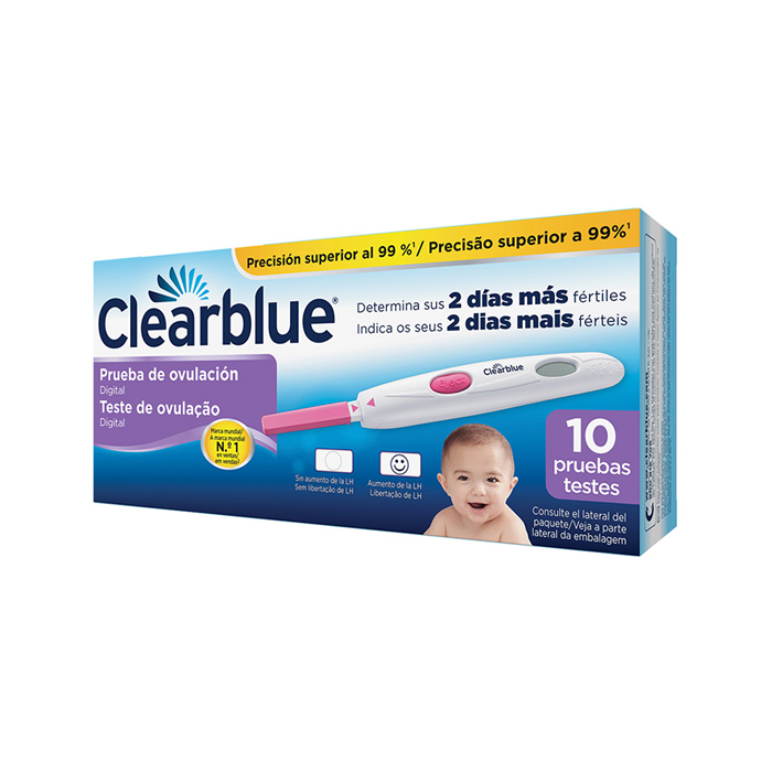 8700216570947 Clearblue Ovulation Test 10 Units - Image 1