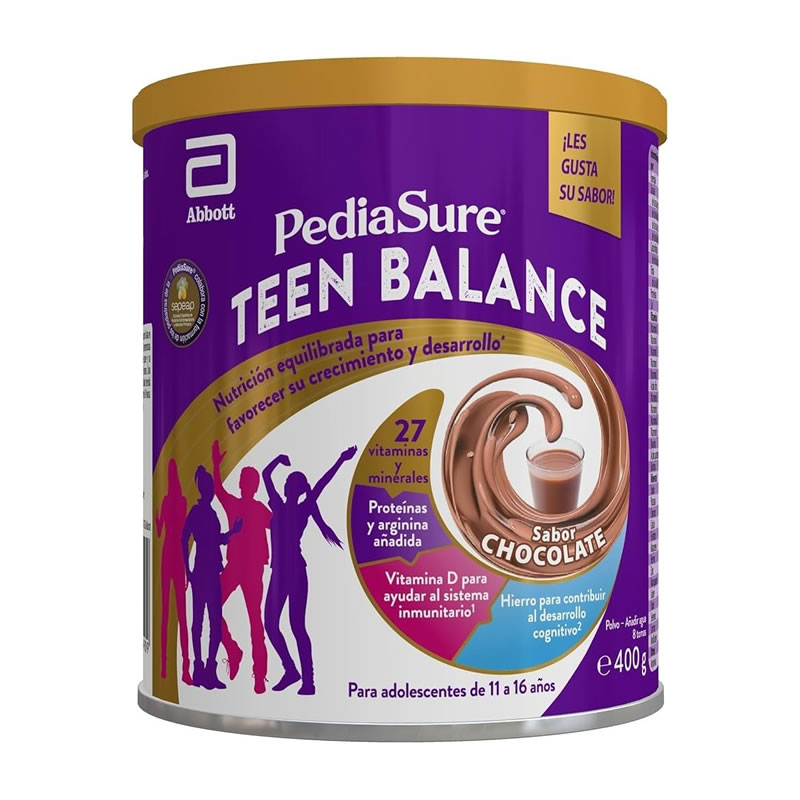 8710428024909 Pediasure Teen Balance Chocolate Flavor 400 g - Image 1