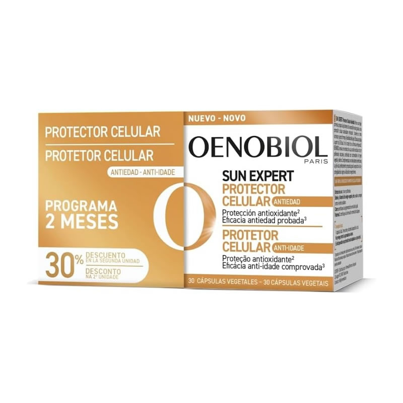 8713304956851 Oenobiol Sun Expert Cellular Anti-Aging Protector 60 Capsules - Image 1