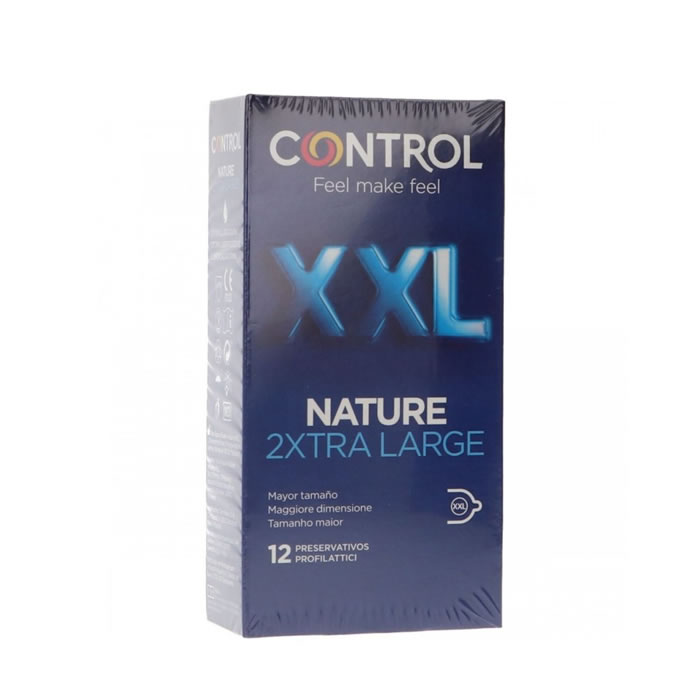 8852961022001 Control Condom Nature XXL 12 Units - Image 1