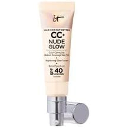 Gg8s3Dr6mLukDj4zfE3MwY It Cosmetics Cc Nude Glow Lightweight Foundation Glow Serum Spf40 Fair Ivory - Image 1