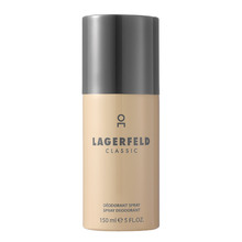 N3UyYWJuUTl6Q3d0allMMElHR3h6NWxSQnc9PQ Lagerfeld Classic Deospray 150ml - Image 1