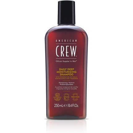 Qi9ktqFSKCZm85UVSTtyca AMERICAN CREW Daily Moisturising Shampoo 250 ml - Image 1