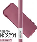 Maybelline Superstay Ink Crayon Matte Lipstick   25 Stay Exceptional   Purple   14 Gr - Image 6