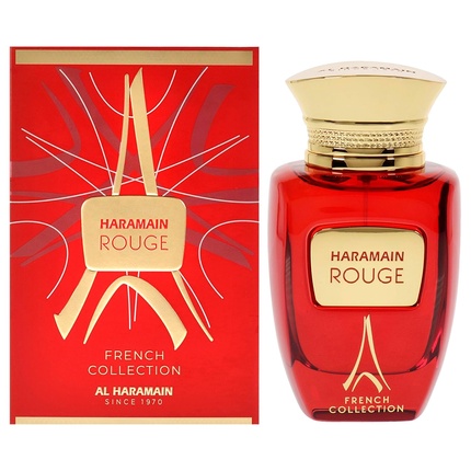 abZtDxezWK468f567xDkTG Al Haramain Rouge French Collection 100ml EDP Spray For Women | Luxury Perfume | Long-lasting Unisex Arabian Fragrance - Image 1