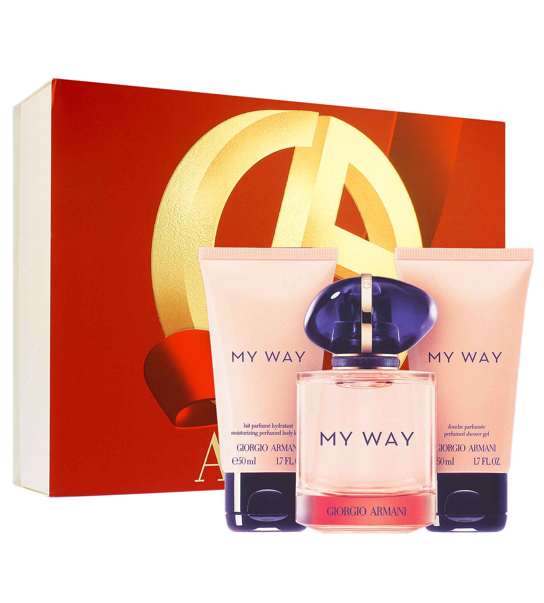 giorgio-armani-my-way Giorgio Armani My Way SET W (EDP 50ml + SG 50ml + BL 50ml) - Image 1