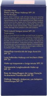 Estee Lauder Double Wear Sheer Long-Wear Foundation SPF 20 1N1 Ivory Nude 30 ml - Image 12