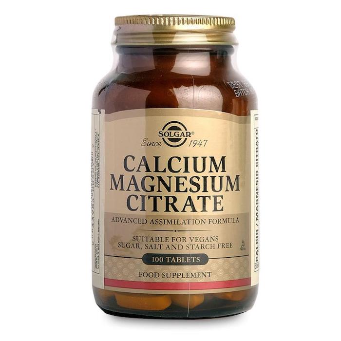 0033984005099 Solgar Calcium Magnesium Citrate 100 Tablets - Image 1