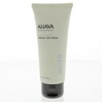 AHAVA Dead Sea Water Mineral Foot Cream - Nourishes & Hydrates Dry Soles, Prevents Cracks & Irritations, with Witch Hazel Leaf, Osmoter blend, Jojoba, Avocado, Sweet Almond & Wheat Germ Oil, 3.4 fl.oz
