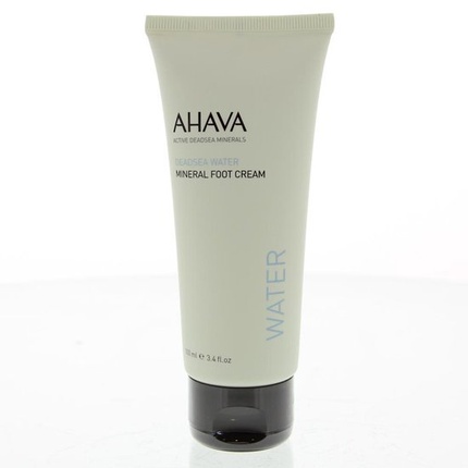 130100_2406d81b2435abf91eeda489417c5071 AHAVA Dead Sea Water Mineral Foot Cream - Nourishes & Hydrates Dry Soles, Prevents Cracks & Irritations, with Witch Hazel Leaf, Osmoter blend, Jojoba, Avocado, Sweet Almond & Wheat Germ Oil, 3.4 fl.oz - Image 1
