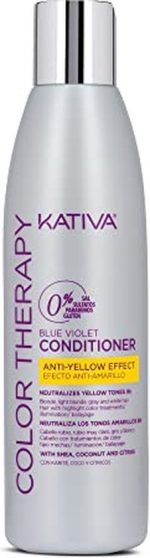 Kleurbeschermende Conditioner Blue Violet Anti-Yellow Effect Kativa (250 ml) - Image 4