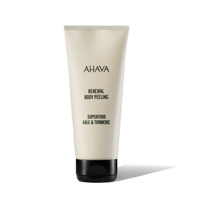 2271330_aa3e63cb58a43226c71eee063c8fc555 AHAVA Renewal Body Peeling Kale and Turmeric, 200 ml - Image 1