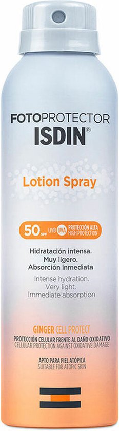 232x840-32 Zon Protector Spray Isdin Fotoprotector 200 ml 50 ml Spf 50 - Image 1