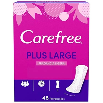 2515478_707bae367ad3748fa2cd64d43a4684ef CAREFREE PLUS LARGE protector fragancia ligera 48 uds - Image 1