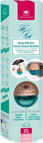 Auto luchtverfrisser Fresh Ocean Breeze Cristalinas (6 ml)