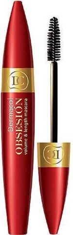 Dermacol - Obsesion Volume & Length Mascara Mascara for volume and length of eyelashes 12 ml Eye Shadow 01 Black - - Image 2