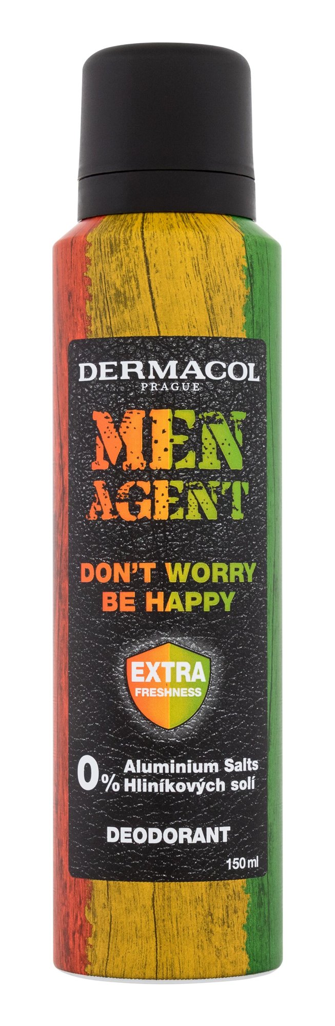 2767826_7d39ac1f0da65a17100b9698d8bc0e48 Dermacol Men Agent Don't Worry Be Happy Deodorant 150 ml - Image 1
