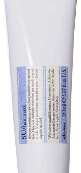 Davines SU Hair Mask 150 ml - Haarmasker droog haar - Haarmasker beschadigd haar