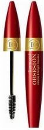 Dermacol - Obsesion Volume & Length Mascara Mascara for volume and length of eyelashes 12 ml Eye Shadow 01 Black - - Image 3