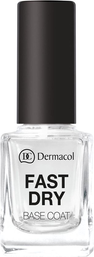 307x840-14 Dermacol - Fast Dry Base Coat Nagellak - Blank - 11ML - Image 1