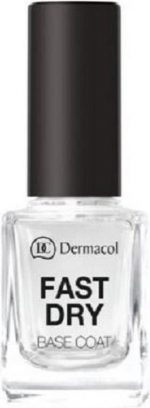 Dermacol - Fast Dry Base Coat Nagellak - Blank - 11ML - Image 2