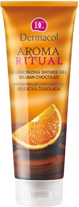 322x840-37 Dermacol - Harmonizing Ritual Aroma Shower Gel (Belgian chocolate with orange) Balancing Cleansing Gel - 250ml - Image 1