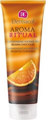 Dermacol - Harmonizing Ritual Aroma Shower Gel (Belgian chocolate with orange) Balancing Cleansing Gel - 250ml - Image 2
