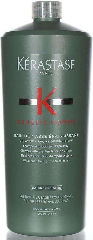 327x840-44 Kerastase - GENESIS HOMME - Bain de massee - 1000ml - Haaruitval - Image 1