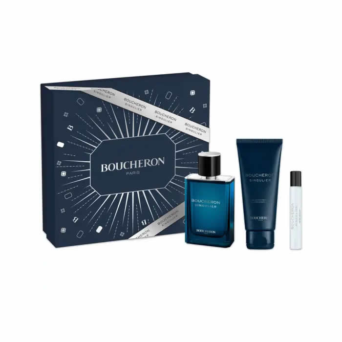 3386460140508 Boucheron Singulier Eau De Perfume Spray 100ml Set 3 Pieces - Image 1