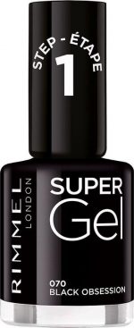 Rimmel Super Gel Nagellak - 070 Black Obsession - Image 6