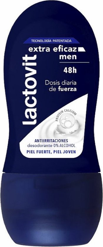350x840-71 Deodorant Roller Lactovit Extra Eficaz Men (50 ml) - Image 1