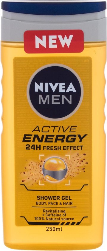 359x840 Men Active Energy Shower Gel 250ml - Image 1