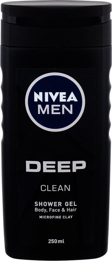 360x840 Nivea Men Deep Clean 250ml Shower Gel - Image 1