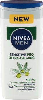 Nivea Men Sensitive Pro Ultra-Calming Shower Gel - 250 ml - Image 3