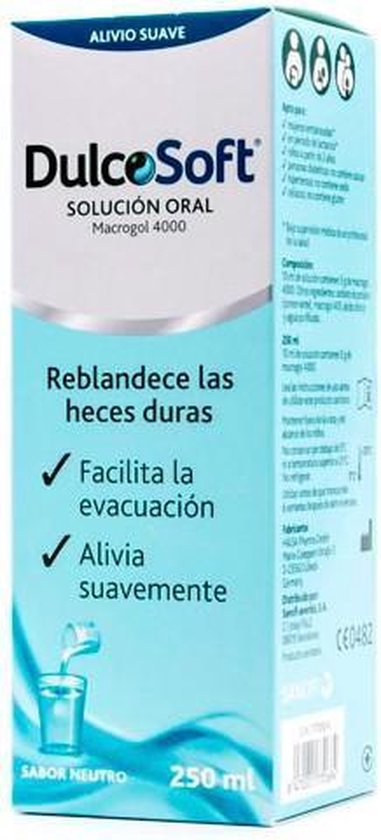381x840-17 Dulcosoft Solucion Oral 250ml Sanofi - Image 1