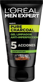 Men Expert Pure Charcoal Purifying Cleansing Gel By L'oreal 100 Ml - Image 4