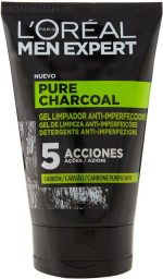 Men Expert Pure Charcoal Purifying Cleansing Gel By L'oreal 100 Ml