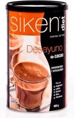 Spijsverteringssupplement Siken Diet Breakfast Cacao (400 g) - Image 4