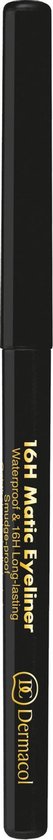 53x840-1 Dermacol - Waterproof Matic Eyeliner 16h č.4 Black - - Image 1