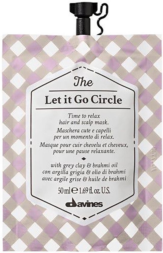541x840-62 Davines The Let It Go Circle 50 ml - Haarmasker beschadigd haar - Image 1