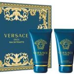 Versace Eros Eau de Toilette 50 ml + a/s balm 50 ml + shower gel 50 ml - geschenkset