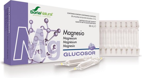 550x301-18 Soria Glucosor Magnesio 28 Viales X 2ml - Image 1