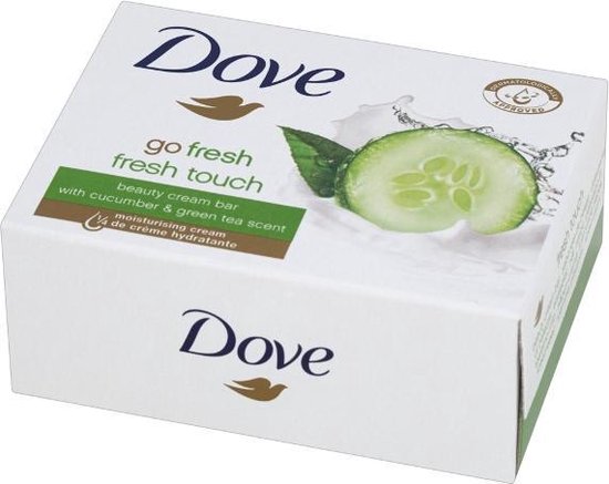 550x437-18 Dove Beauty Bar - Go Fresh 100g - Image 1