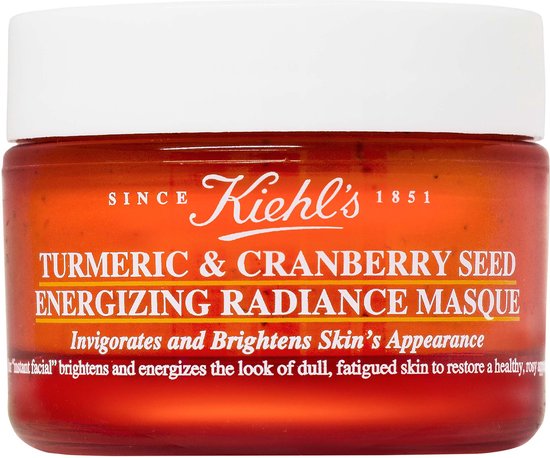 550x458-29 kiehl's turmeric & cranberry seed energizing radiance masks 28ml - Image 1