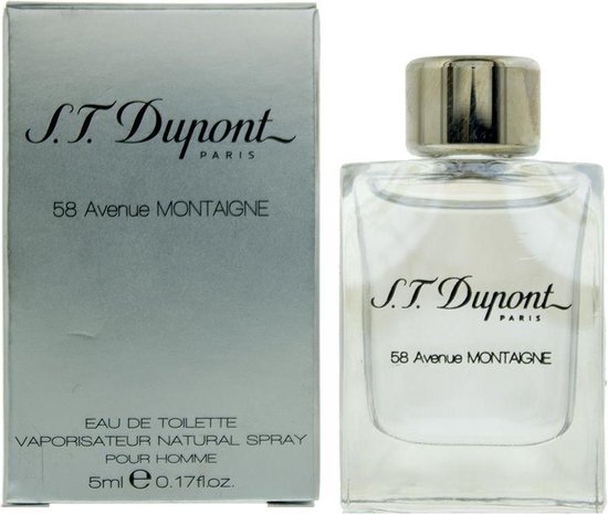 550x465-152 Dupont 58 Avenue Montaigne Eau De Toilette For Men 5 Ml Sample - Image 1