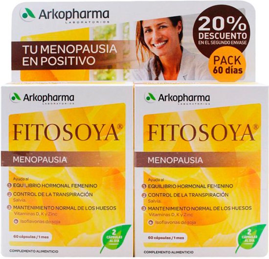 550x529-46 Arkopharma Fitosoya 60 Capsules Duplo - Image 1