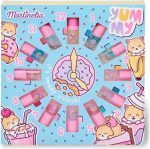 Schoonheidsset Martinelia Yummy Kinderen Nagellak 12 Stuks (24,5 x 24,5 x 3 cm)