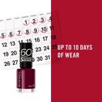Rimmel London 60 Seconds Super Shine Nagellak - 712 Berry Pop - Image 3