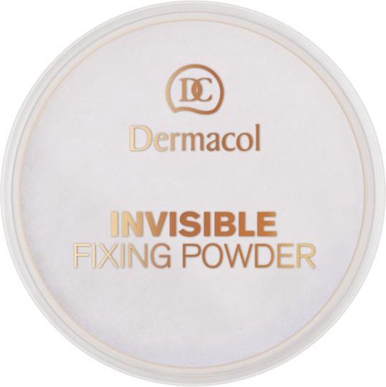 550x551-46-1 Dermacol Invisible Fixing Powder Transparent Fixing Powder Light 13 Grams - Image 1
